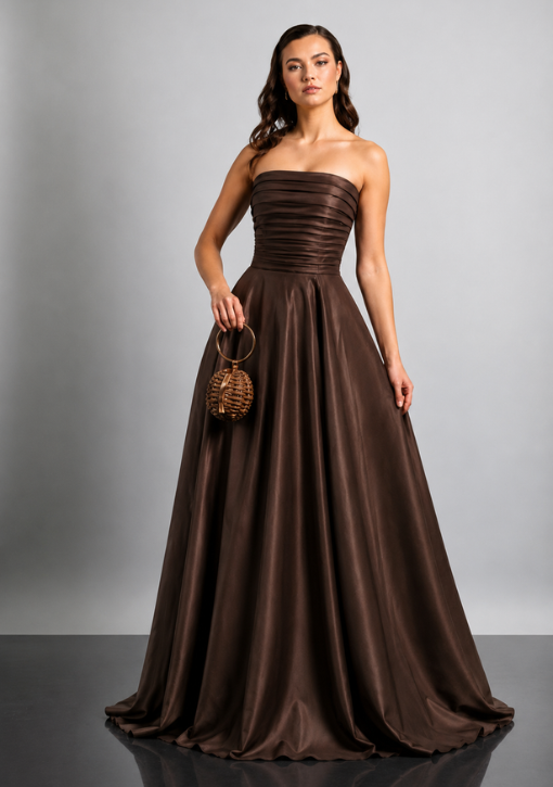 Vestido marrom ref. 41410818